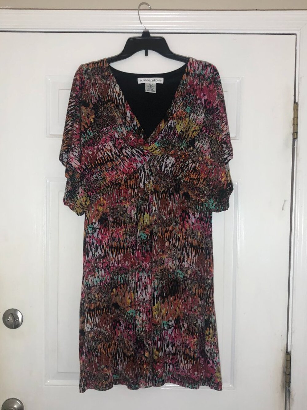 Maggy London Multicolored Midi Dress